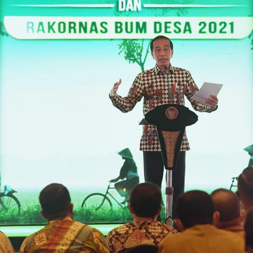 Desa Cangkingan diundang oleh Presiden RI